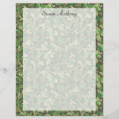 Viktorianisches Vintages Grünbuch "Grüne Vogelzuch (Vorderseite)