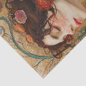 VIKTORIANISCHES VINTAGES LADY DECOUPAGE TISSUPAPIE SEIDENPAPIER (Ausschnitt)