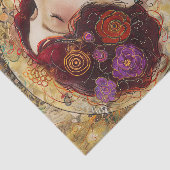 VIKTORIANISCHES VINTAGES LADY DECOUPAGE TISSUPAPIE SEIDENPAPIER (Ausschnitt)