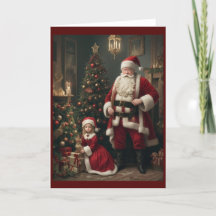 Viktorianisches Vintages Retro-Weihnachten