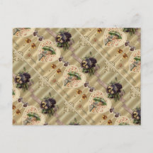 Viktorianisches Vintages Valentine Postkarte