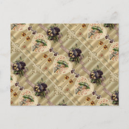 Viktorianisches Vintages Valentine Postkarte