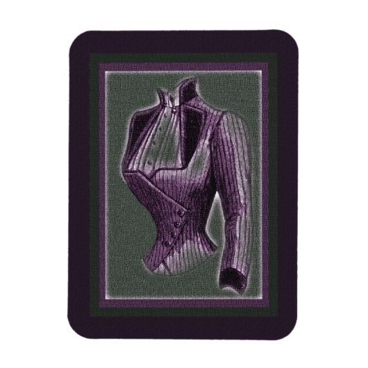 Viktorianisches Violett Magnet (Vertikal)