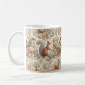 Viktorianisches Wald Eichhörnchen Tapestry Kaffeetasse (Links)