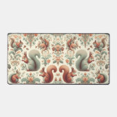 Viktorianisches Wald Eichhörnchen Tapestry Schreibtischunterlage (Vorderseite)