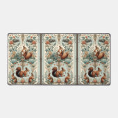Viktorianisches Wald Eichhörnchen Tapestry Schreibtischunterlage (Vorderseite)