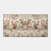 Viktorianisches Wald Eichhörnchen Tapestry Schreibtischunterlage (Vorderseite)