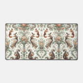 Viktorianisches Wald Eichhörnchen Tapestry Schreibtischunterlage (Vorderseite)
