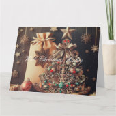 Viktorianisches Weihnachten Karte (Vorderseite)