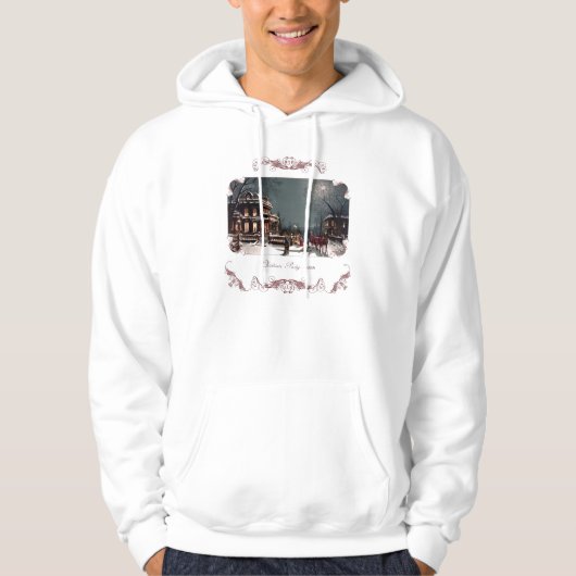 Viktorianisches Weihnachts-Party Sweatshirt (Vorderseite)