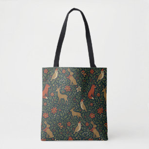 Viktorianisches Weihnachts-Tier & Botanik Tasche