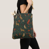 Viktorianisches Weihnachts-Tier & Botanik Tasche (Von Nahem)
