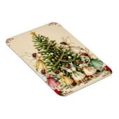 Viktorianisches Weihnachtsfeen-Treffen Magnet (Rechte Seite)