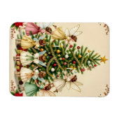 Viktorianisches Weihnachtsfeen-Treffen Magnet (Horizontal)