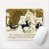 Viktorianisches Weihnachtsfest Mousepad (Mit Mouse)