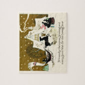 Viktorianisches Weihnachtsfest Puzzle (Vertikal)