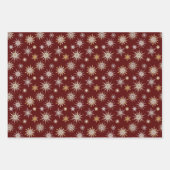 Viktorianisches Weihnachtsgeschenk Geschenkpapier Set (Vorderseite 2)