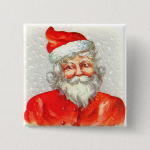 Viktorianisches Weihnachtsknopf-Button Button