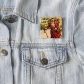 Viktorianisches Weihnachtsknopf-Button Button (Beispiel)