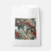 Viktorianisches Weihnachtsporträt Geschenktütchen (Vorderseite)