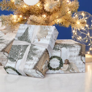 Viktorianisches WeihnachtsTrio III Wrapping Paper Geschenkpapier