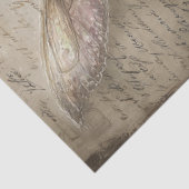 Viktorianisches Winter Feenstaub Blaues Kleid Deco Seidenpapier (Ausschnitt)