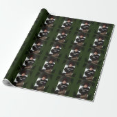 Viktorianisches Winterporträt Geschenkpapier (Ungerollt)