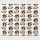 Viktorianisches Wrapping-Papier Geschenkpapier (Flach)