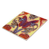 Viktorianisches Zeitalter 1899 Jugendstil-Schmette Fliese (Seite)