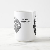 Viktorianisches Zeitalter des menschlichen Gehirns Kaffeetasse (Mittel)