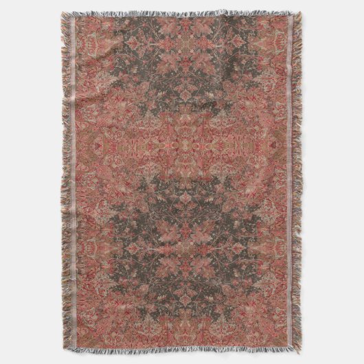 Viktorianisches Zeitalter - Europäisches Blattmust Decke (Vorderseite Vertikal)