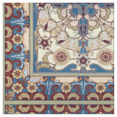 Viktorianisches Zeitalter Jugendstil-Dragonfly Blu Stoff (Nahaufnahme)