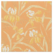 Viktorianisches Zeitalter Jugendstil Iris Blumenmu Stoff (Nahaufnahme)