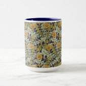 Viktorianisches Zeitalter Jugendstil-Leuchte Blume Tasse (Zentrum)