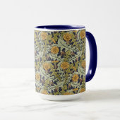 Viktorianisches Zeitalter Jugendstil-Leuchte Blume Tasse (VorderseiteRechts)