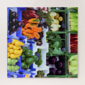 Viktualienmarkt München Deutschland - 20x20 - 676  Puzzle (Horizontal)