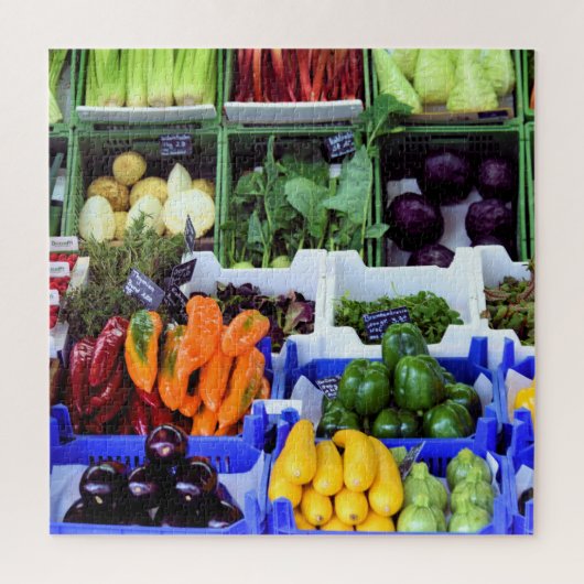 Viktualienmarkt München Deutschland - 20x20 - 676  Puzzle (Vertikal)