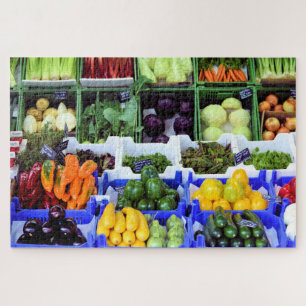 Viktualienmarkt München Deutschland - 20x30 - 101 Puzzle