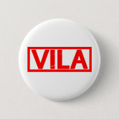 Vila Briefmarke Button (Vorderseite)