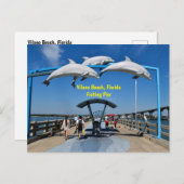 Vilano Beach, Florida Postkarte (Vorne/Hinten)