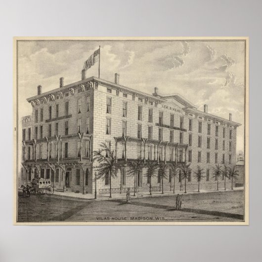 Vilas House, Madison, Wis Poster (Vorne)