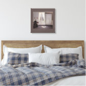 Vilhelm Hammershøi CC0280 (30 in 76,2 cm) Leinwanddruck (Insitu (Schlafzimmer))