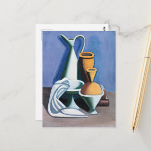 Vilhelm Lundstroms Gemälde mit Gießkanne, Postkarte