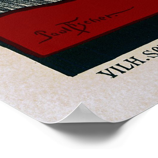 Vilhem Soborgs Nachfolger Poster (Ecke)