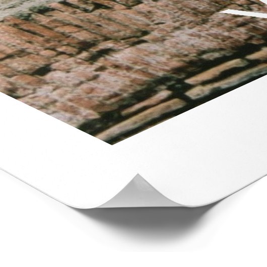 Villa Adrianna Ruins Poster (Ecke)