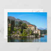 Villa am Comer See, Italien - Postcard Postkarte (Vorne/Hinten)