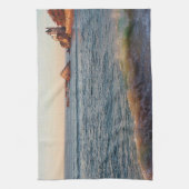 Villa am Felsen Geschirrtuch (Vertikal)