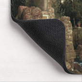 Villa am Meer by Arnold Bocklin, Symbolische Kunst Mousepad (Ecke)