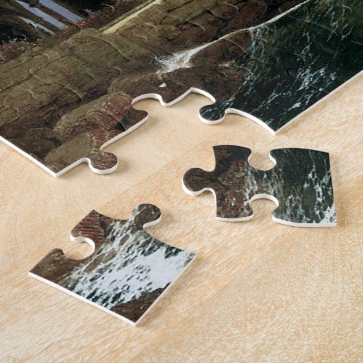 Villa am Meer by Arnold Bocklin, Symbolische Kunst Puzzle (Seite)