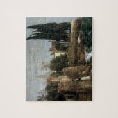 Villa am Meer by Arnold Bocklin, Symbolische Kunst Puzzle (Vertikal)